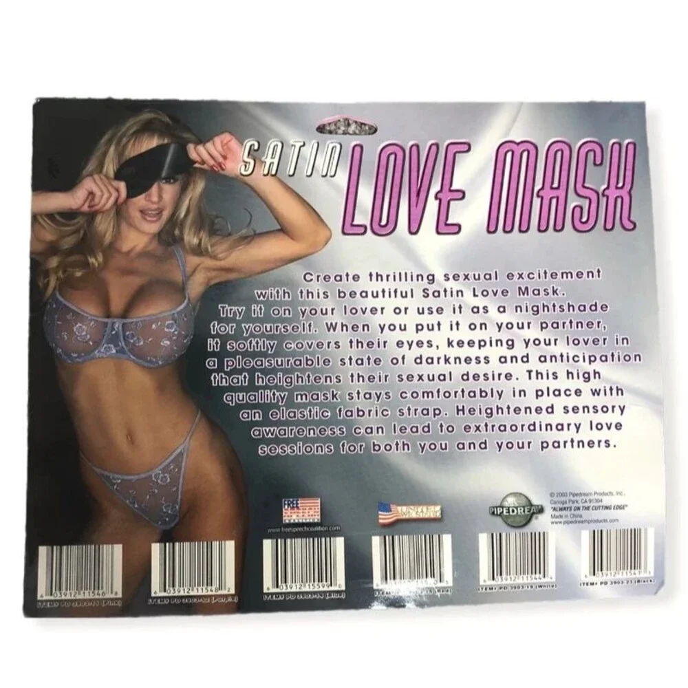 Satin Love Mask for Eyes